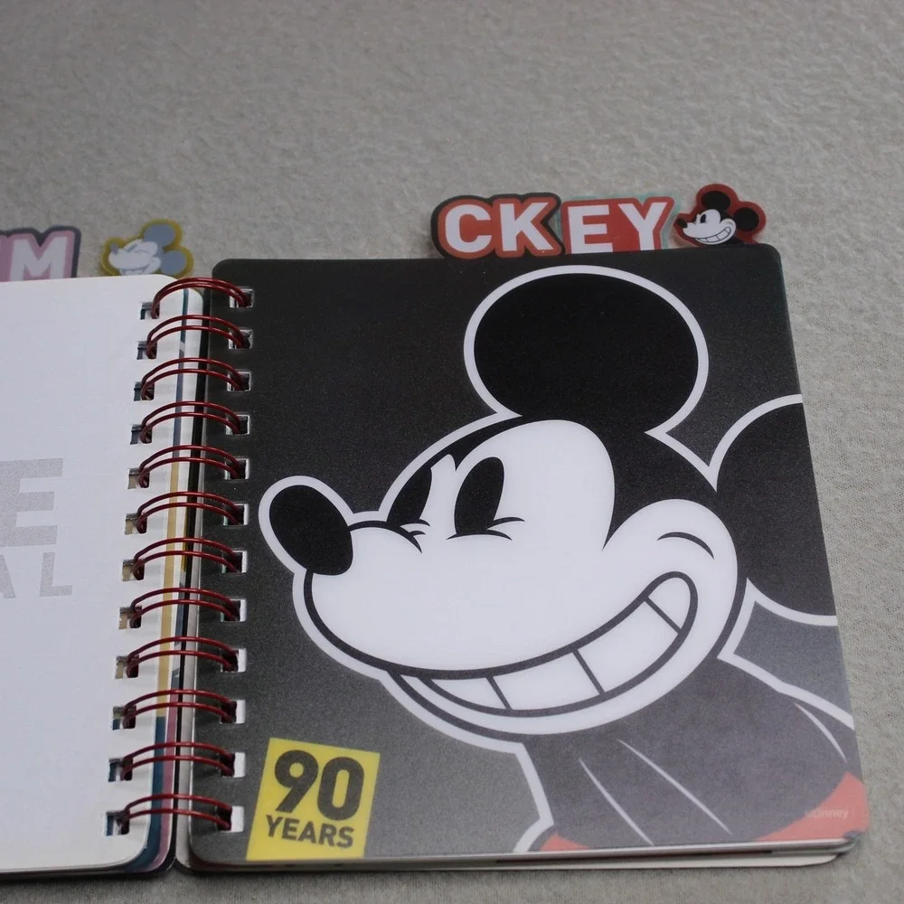 Disney Mickey Mouse 90 Years True Original Spiral Notebook Tri-Coastal Design
